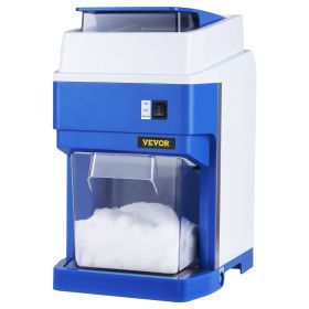 VEVOR Commercial Ice Shaver Crusher, 265lbs Per Hour Electric Snow Cone Maker with 4.4lbs Ice Box, 300W Tabletop Shaved Ice Machine for Parties Events