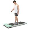 2 in 1 Under Desk Electric Treadmill 2.5HP, with Bluetooth APP and speaker, Remote Control, Display, Walking Jogging Running Machine Fitness Equipment